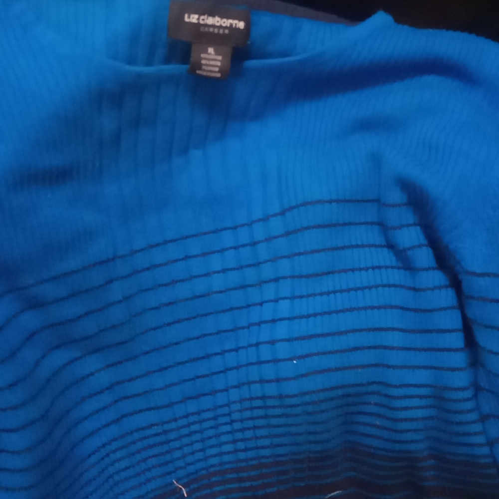 Blue sweatshirt xl Liz Claiborne